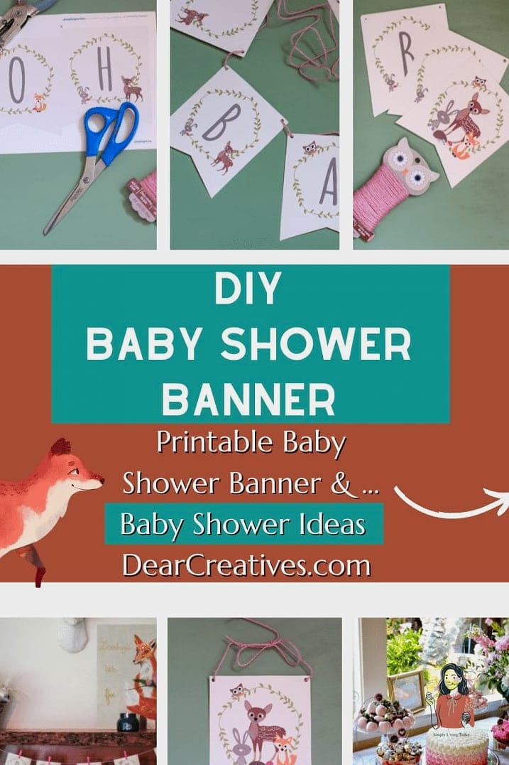 29 Clever Diy Banner Ideas You Can Make This Weekend 21 Baby Shower Banner