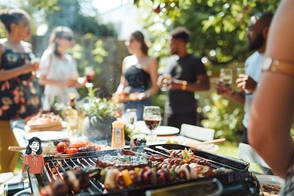 30 Incredible Summer Party Ideas Worth Stealing Right Now 6 Backyard BBQ Party With Game Stations