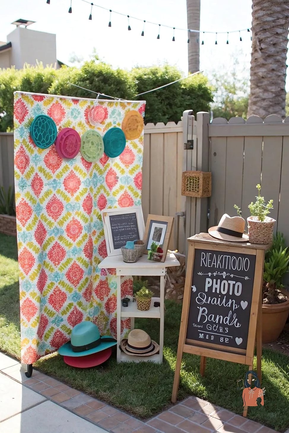 25 Amazing Backyard Dinner Party Ideas That Are Absolutely Perfect 27 Backyard Dinner With a Photo Booth