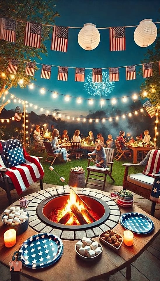 27 Stunning 4Th Of July Party Ideas to Make It Truly Memorable 16 Backyard Face Painting Station