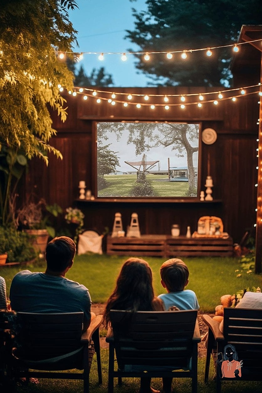 25 Amazing Backyard Dinner Party Ideas That Are Absolutely Perfect 11 Backyard Movie Dinner