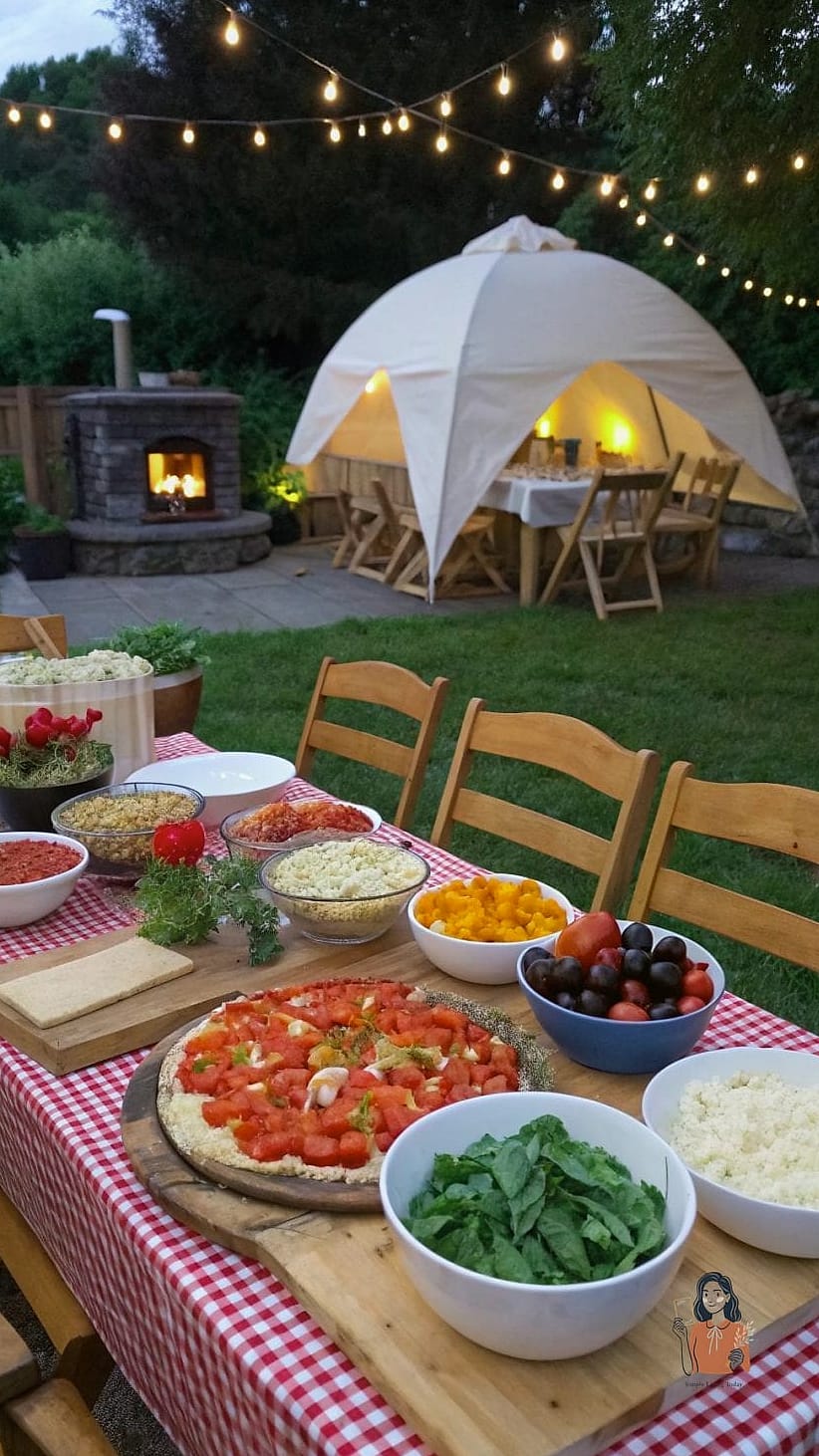 25 Amazing Backyard Dinner Party Ideas That Are Absolutely Perfect 3 Backyard Pizza Party