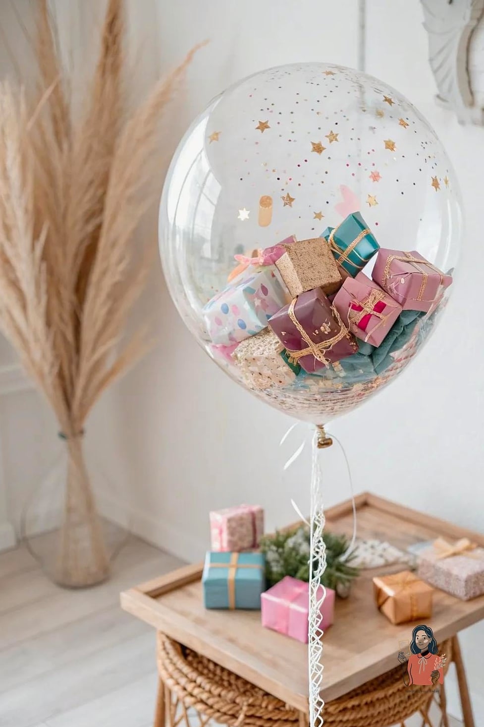 25 Clever Diy Balloon Decorations You Can Make This Weekend 15 Balloon Bubble Gift Decoration