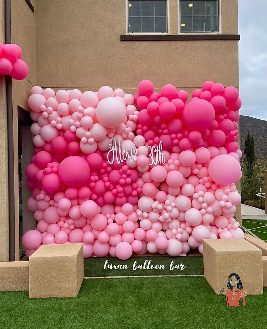 30 Clever Diy Photo Booth On a Budget 30 Balloon Photo Wall With Props