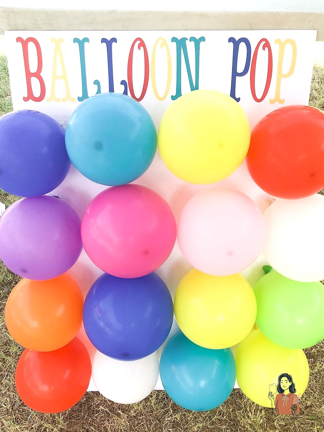 21 Adorable Birthday Party Games That Are Absolutely Perfect 17 Balloon Pop Prize Wall