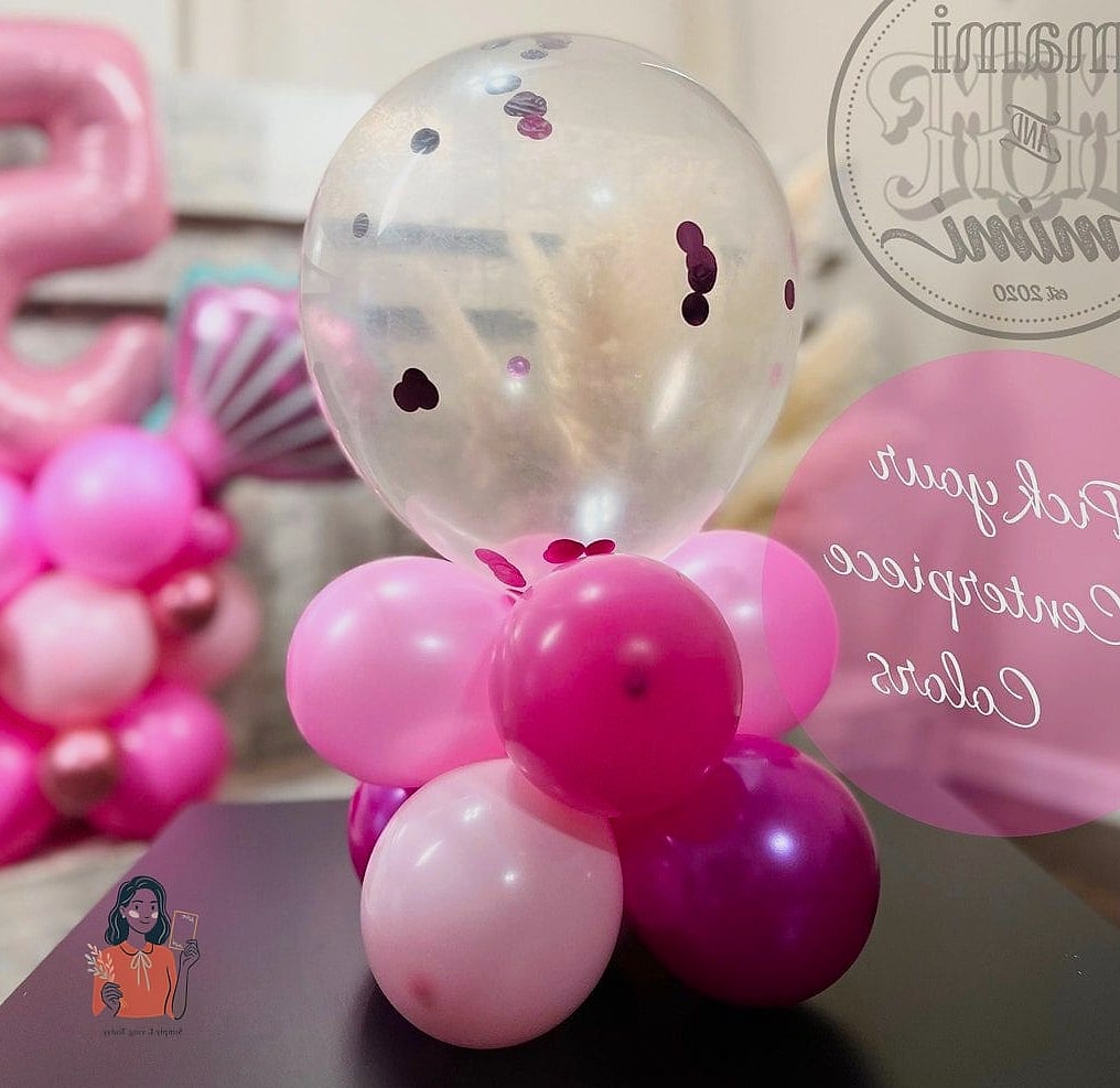 26 Simple Diy Table Centerpieces You Can Make This Weekend 11 Balloon Table Centerpiece