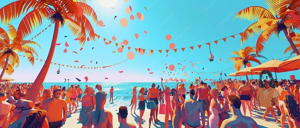 30 Incredible Summer Party Ideas Worth Stealing Right Now 8 Beach Party Without Leaving Home