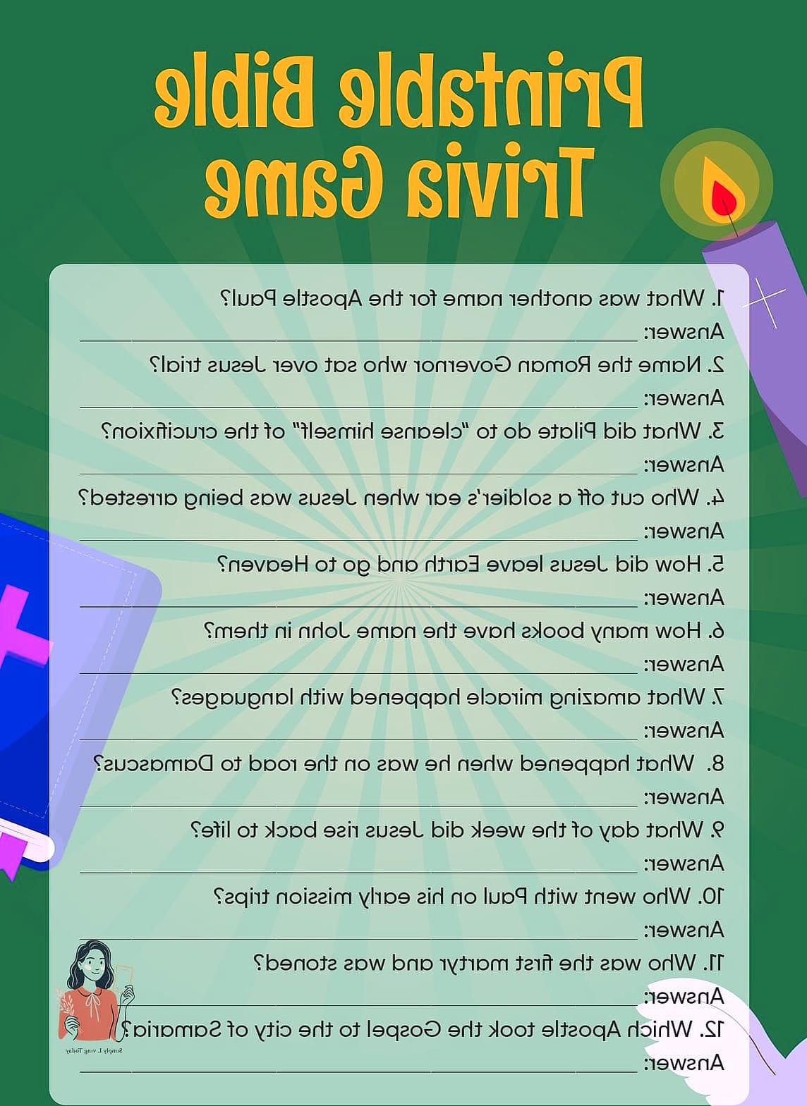 Bible and Faith Trivia