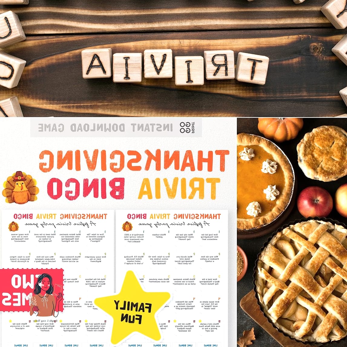 Bingo-Style Trivia Game