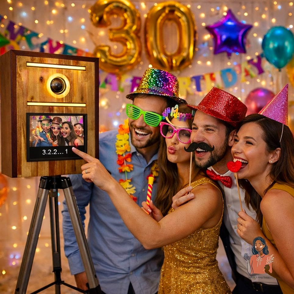 23 Stunning 33Rd Birthday to Make It Truly Memorable 8 Birthday Photo Booth Corner