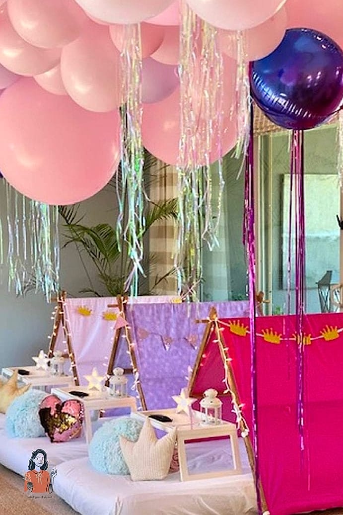 29 Adorable Slumber Party Ideas for the Best Party Ever 12 Breakfast Bar Morning Surprise