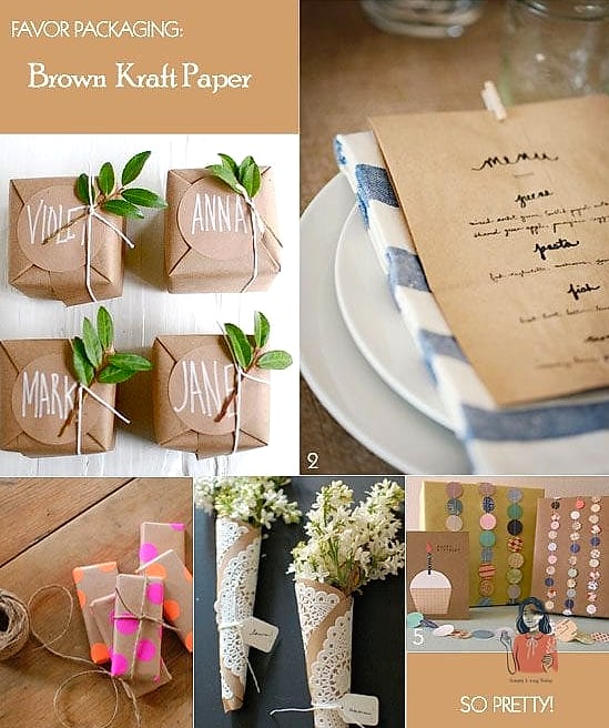 21 Clever Diy Favor Bags On a Budget 2 Brown Paper Lunch Bag Favor Bags