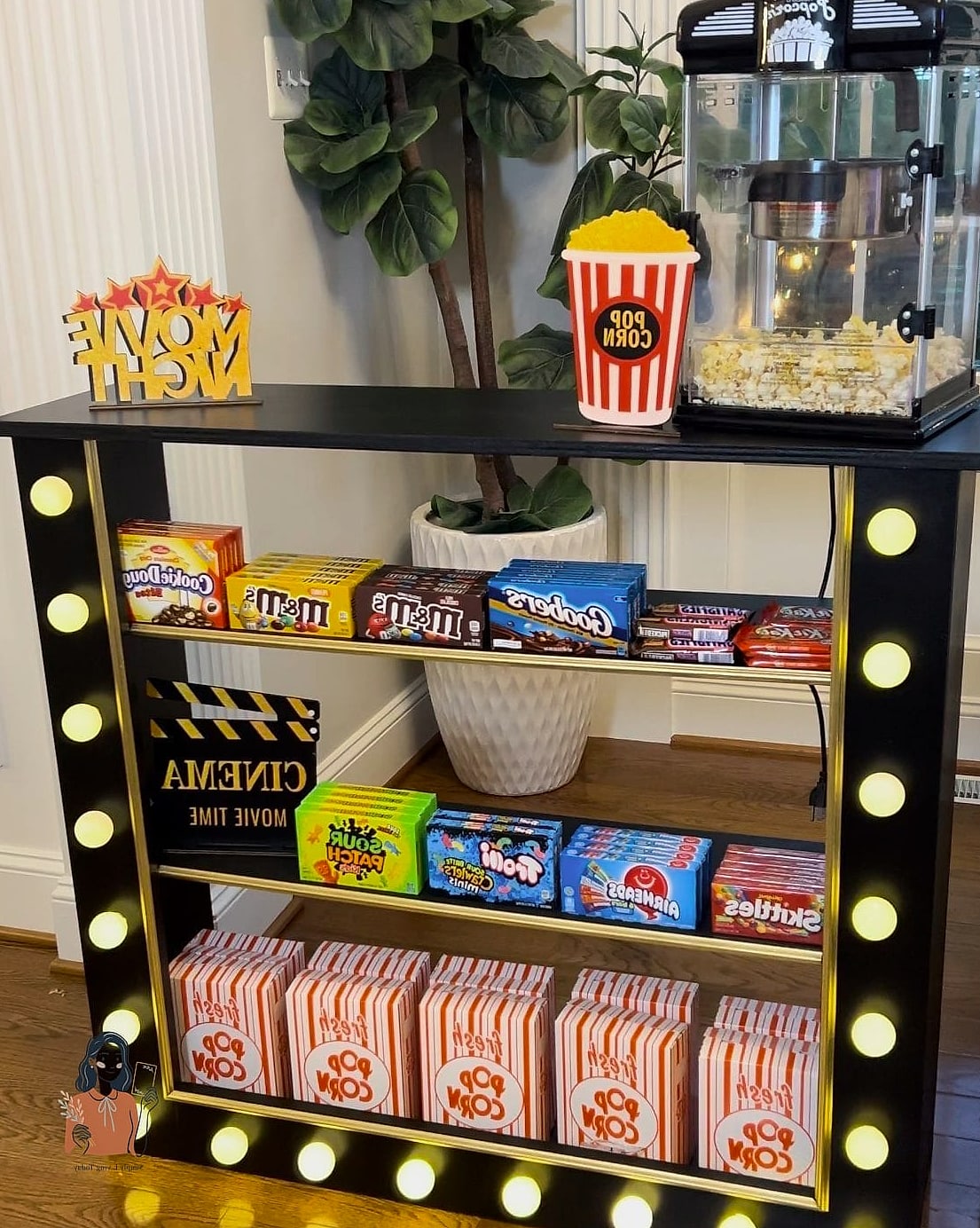 21 Amazing Movie Night Ideas Worth Pinning Right Now 12 Build-Your-Own Popcorn Bar