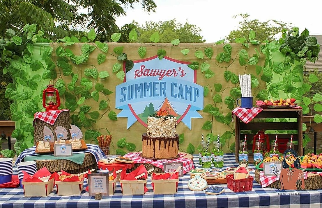 21 Unforgettable Summer Theme Party That Are Absolutely Perfect 11 Campout Party