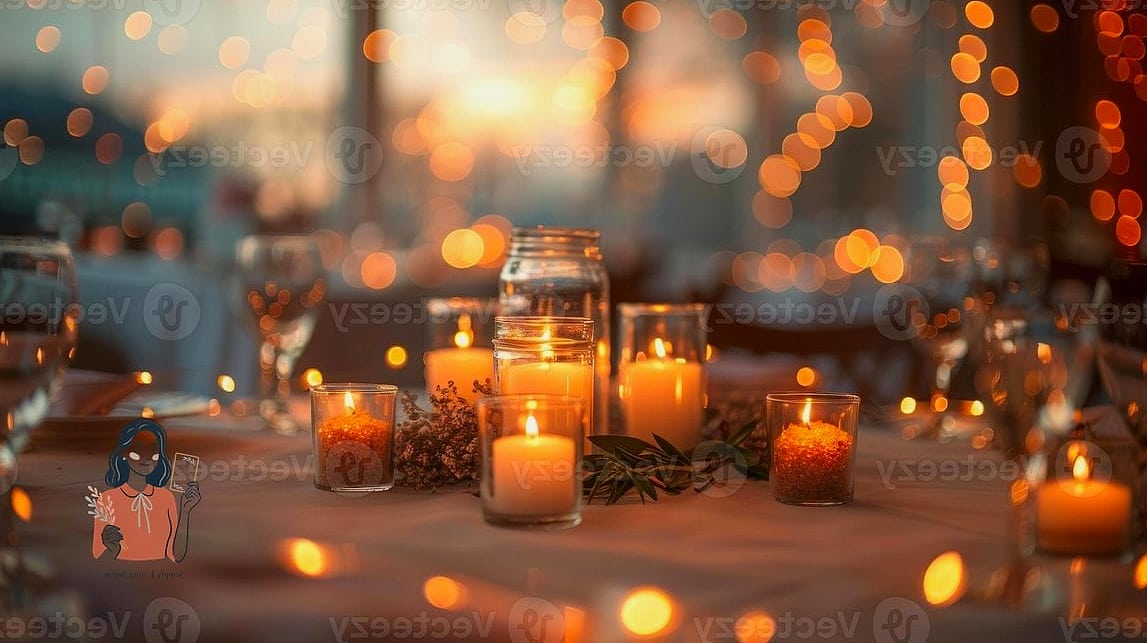 22 Unique Winter Party Ideas That Are Totally Pinterest-Worthy 11 Candlelight Winter Dinner Party