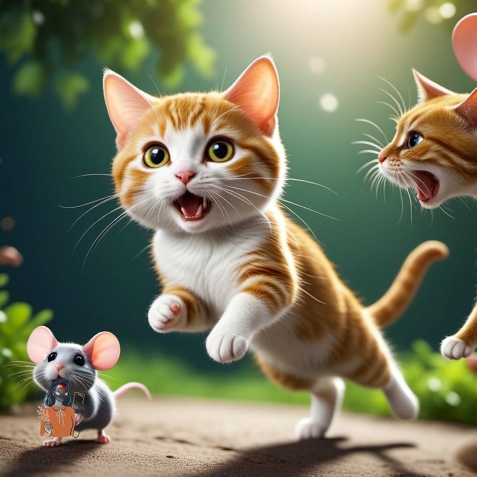 29 Adorable Cat Themed Birthday Party That Are Totally Pinterest-Worthy 20 Cat and Mouse Chase Game