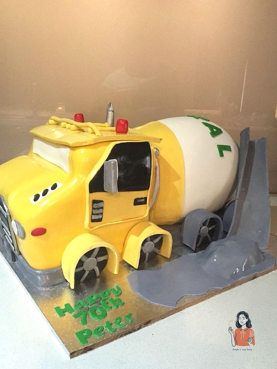 Cement Mixer Snack Cups