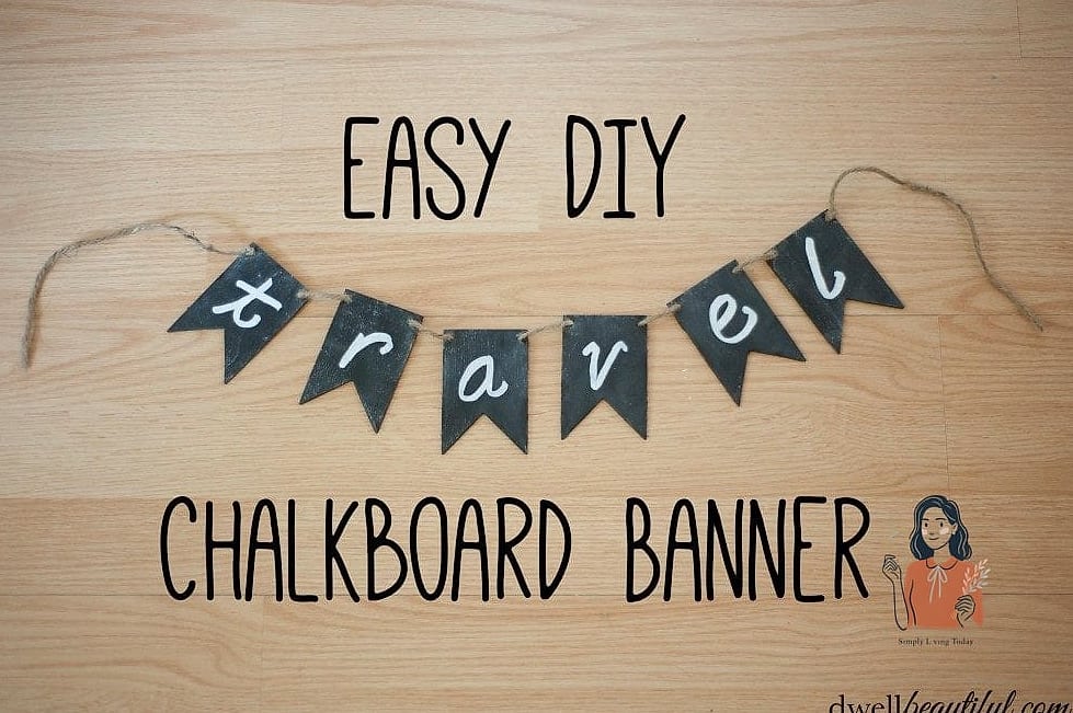 29 Clever Diy Banner Ideas You Can Make This Weekend 11 Chalkboard Banner