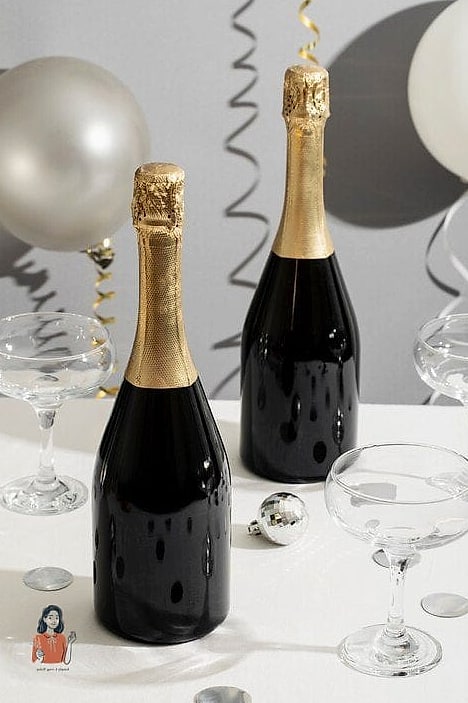 23 Unique New Years Party Games That Are Totally Pinterest-Worthy 3 Champagne Bottle Ring Toss