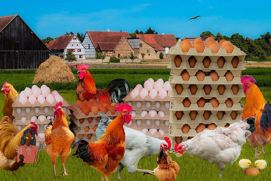 27 Stunning Farm Themed Birthday Party Everyone Will Be Talking About 13 12. Chicken Egg Hunt