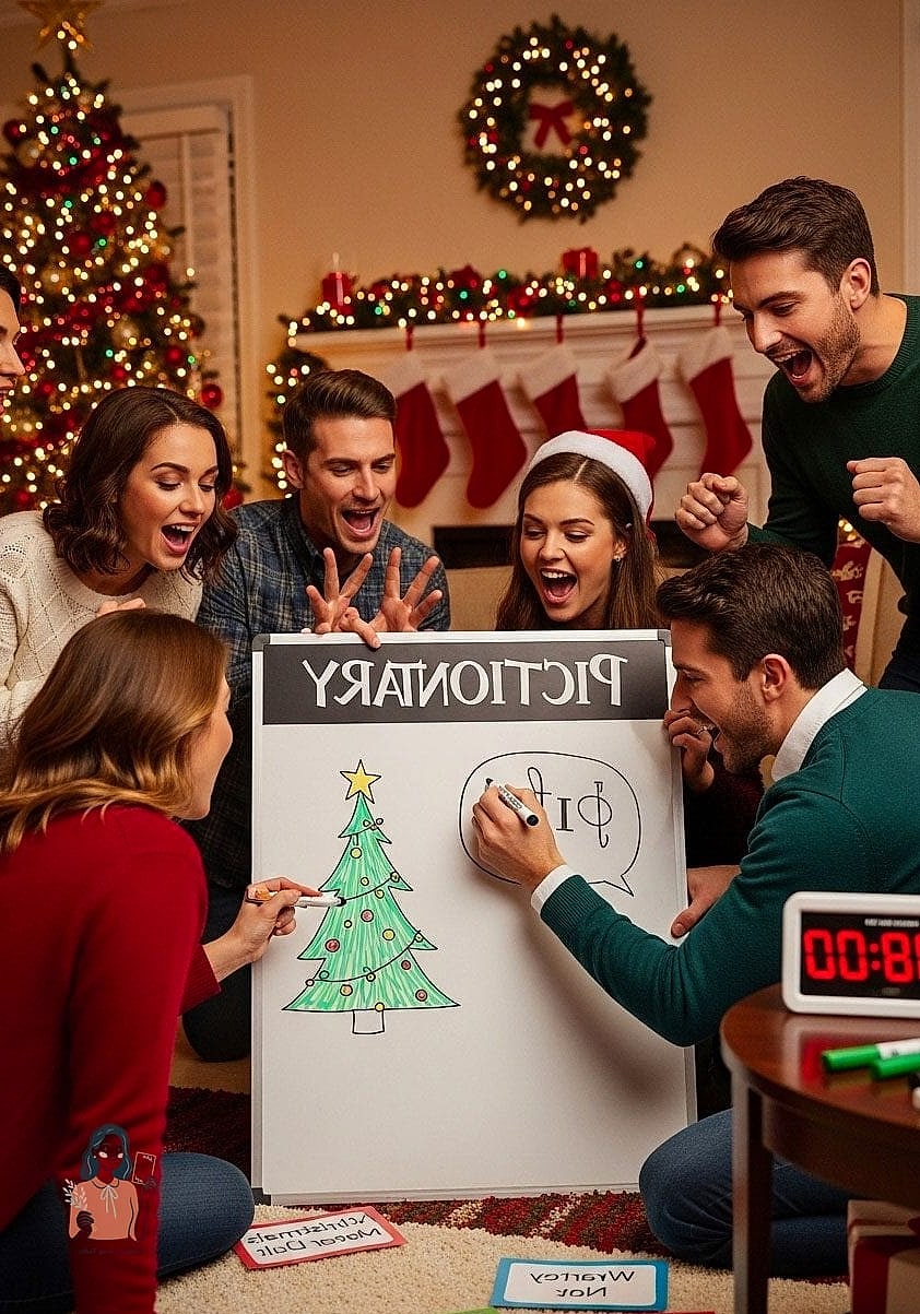 Christmas Carol Pictionary
