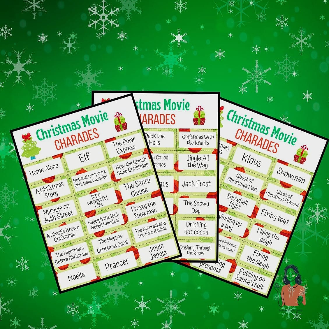 Christmas Movie Charades
