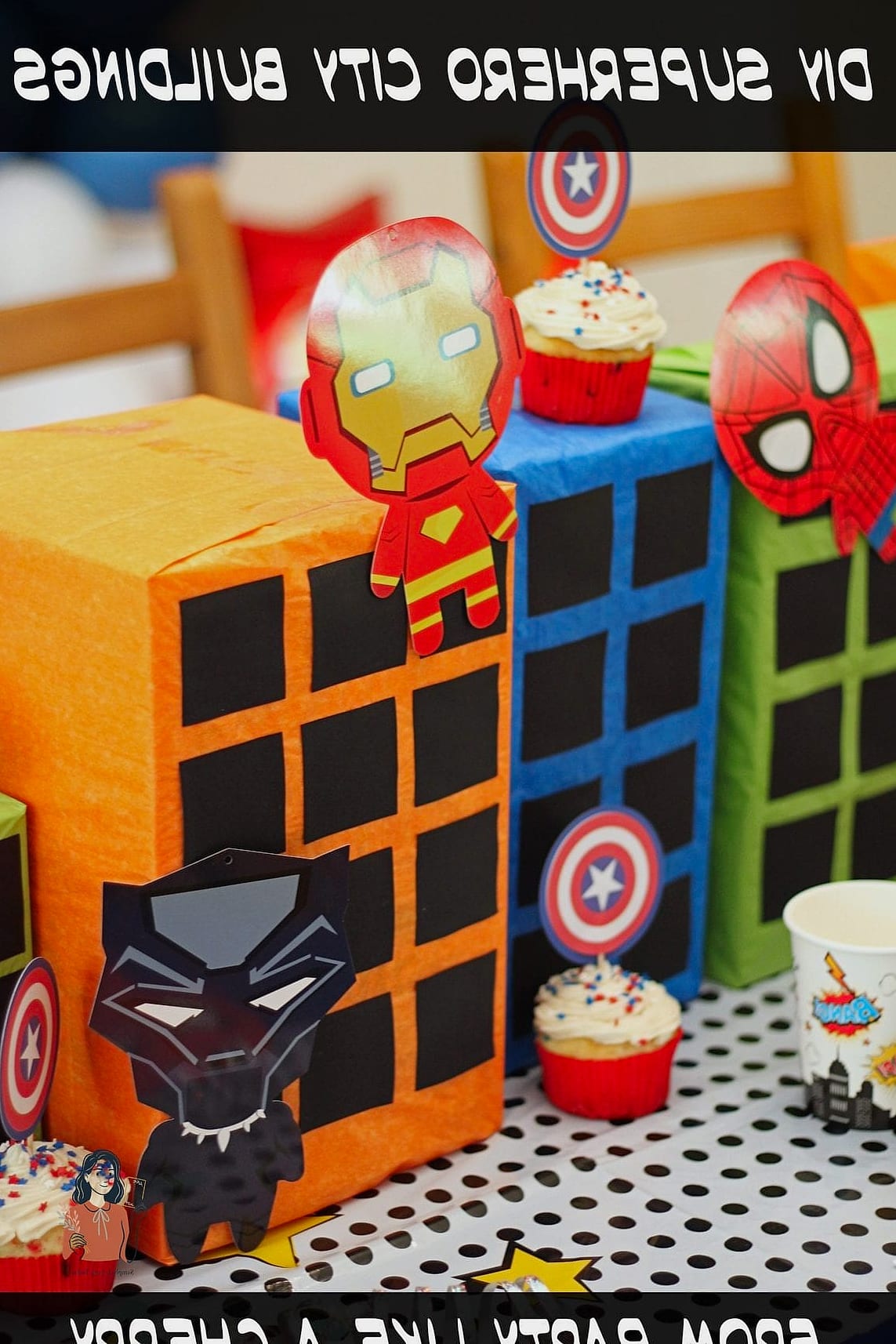 24 Adorable Superhero Birthday Party for the Best Party Ever 22 City Rescue Balloon Pop