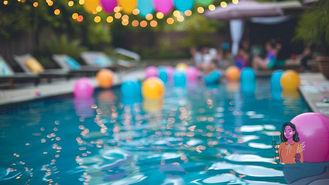 25 Incredible Pool Party Ideas Worth Stealing Right Now 5 Colorful Poolside Picnic Setup