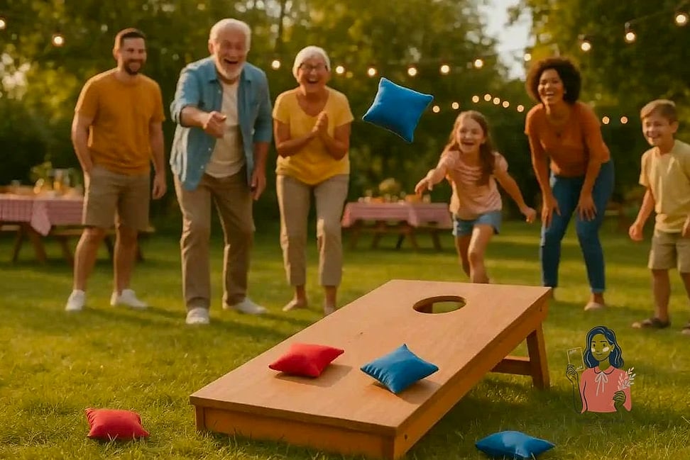25 Family Reunion Games Everyone from Kids to Grandparents Will Love 12 Cornhole Tournament