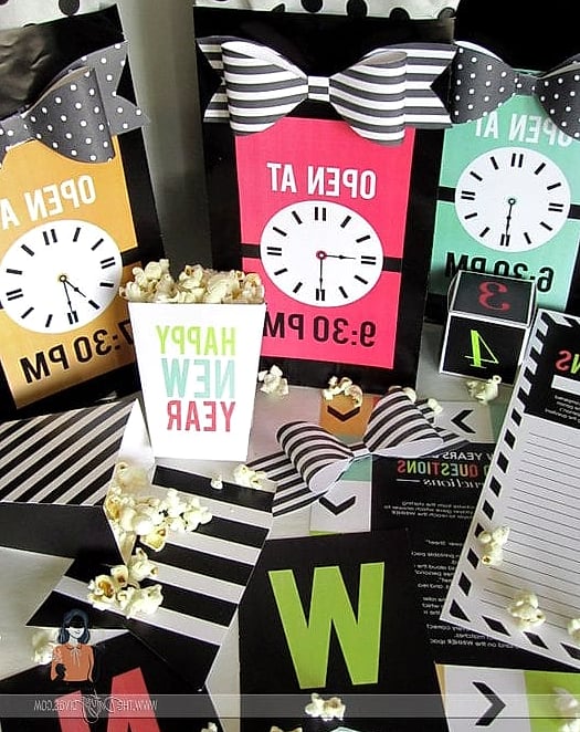 23 Unique New Years Party Games That Are Totally Pinterest-Worthy 23 Countdown Capsule Letters