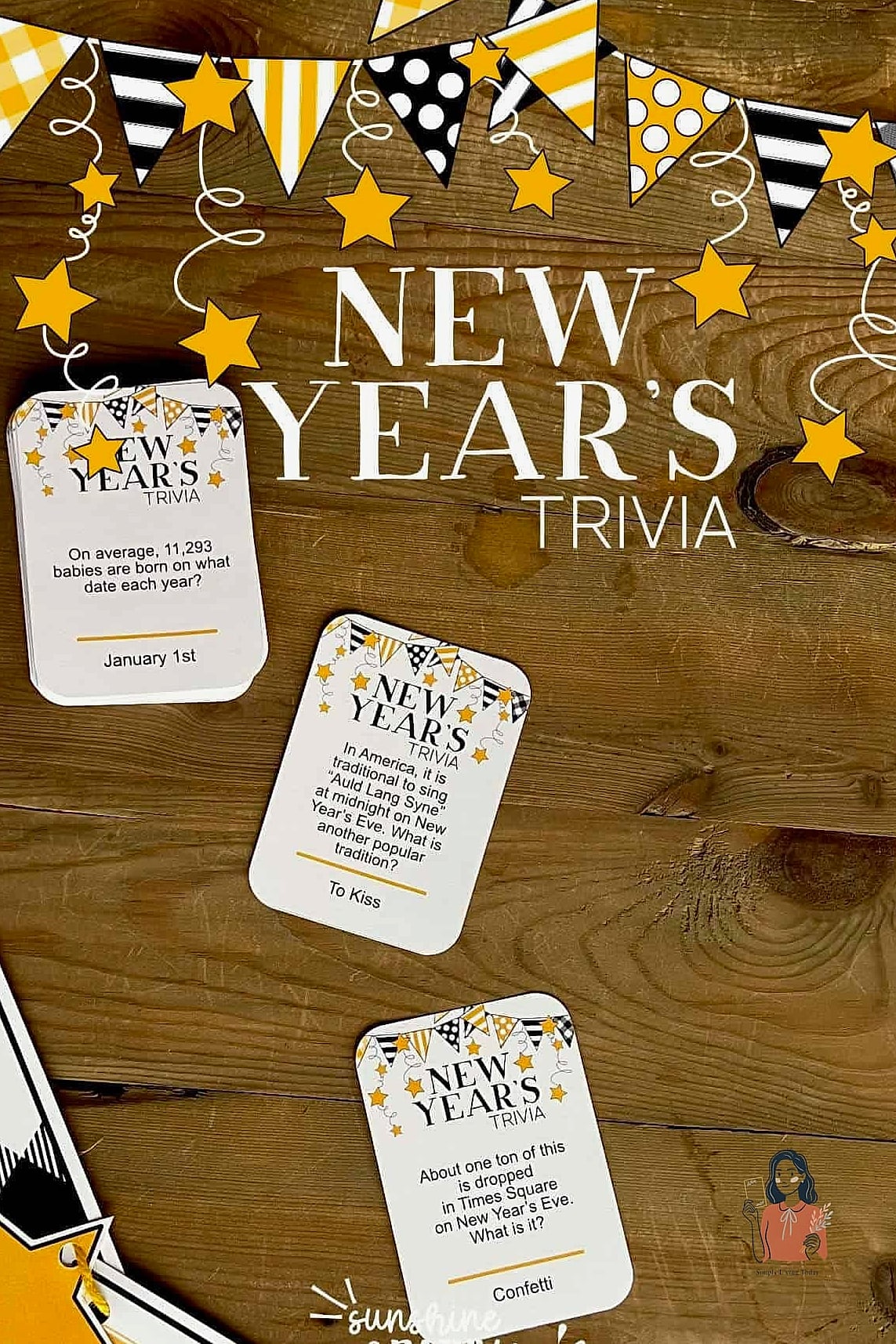 23 Unique New Years Party Games That Are Totally Pinterest-Worthy 19 Countdown Trivia Relay