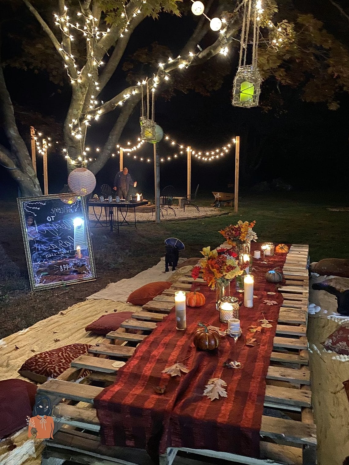 15. Cozy Bonfire Party