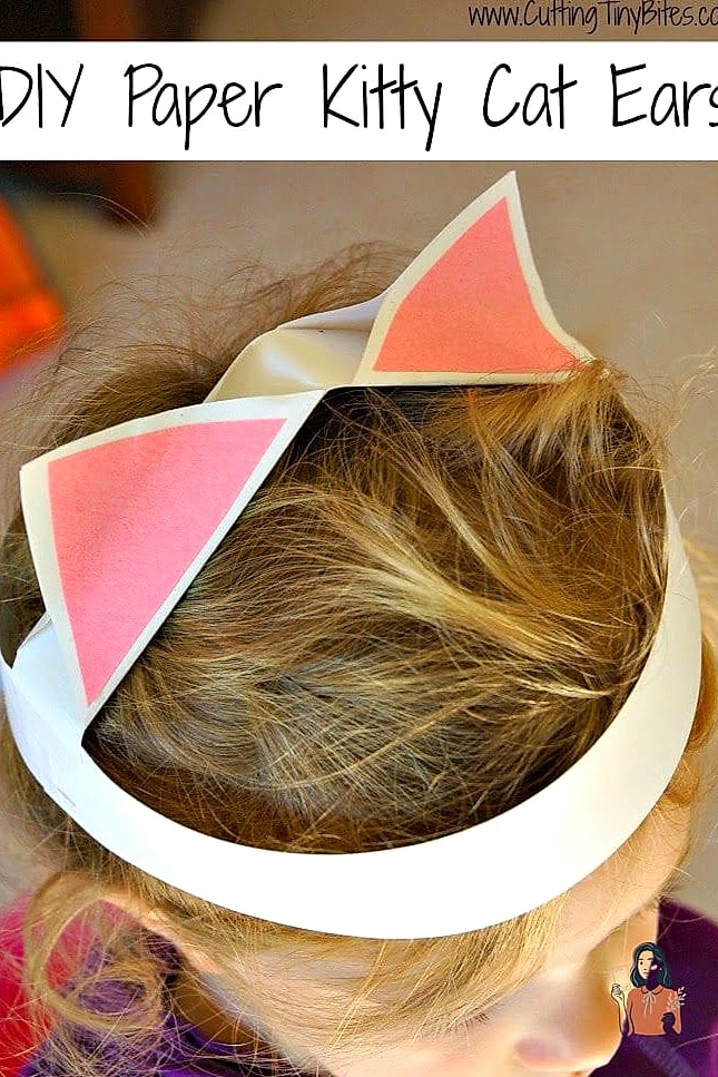 29 Adorable Cat Themed Birthday Party That Are Totally Pinterest-Worthy 19 DIY Cat Ears Cake Topper