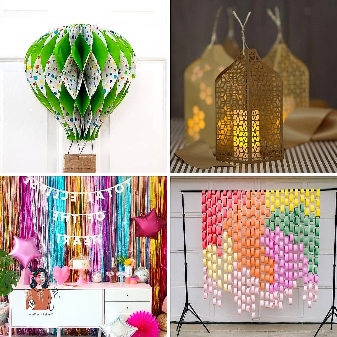 25 Stunning Indoor Party Ideas Worth Stealing Right Now 6 DIY Craft Party Station
