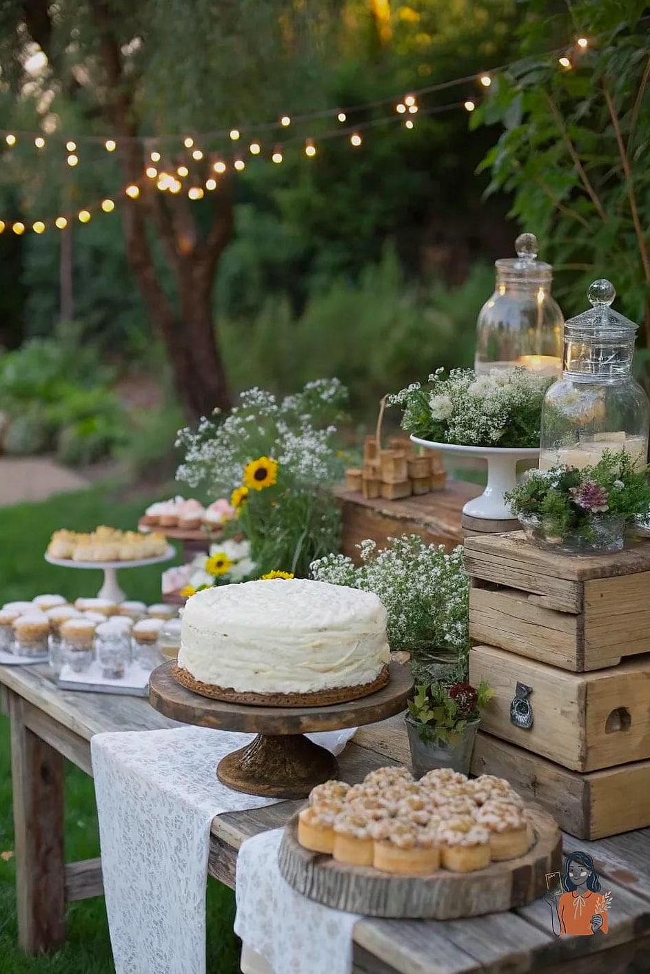 28 Adorable Outdoor Party Ideas That Are Absolutely Perfect 26 DIY Dessert Station Party