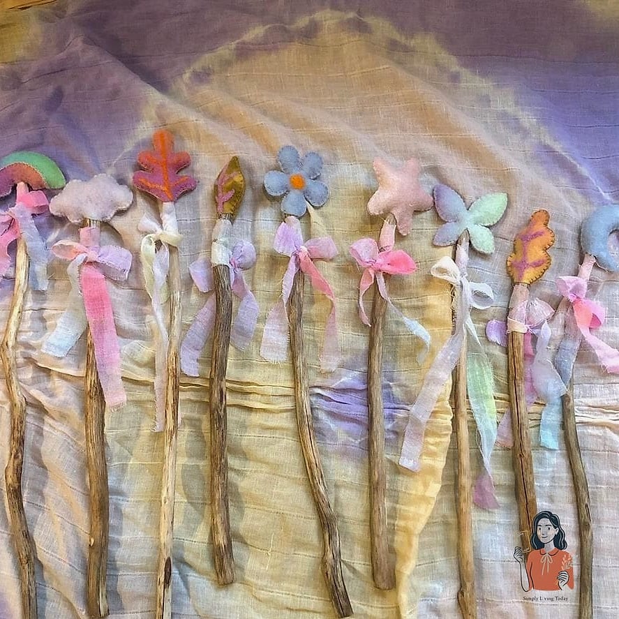 26 Creative Fairy Birthday Party Ideas to Make It Truly Memorable 4 DIY Fairy Wand Craft Table