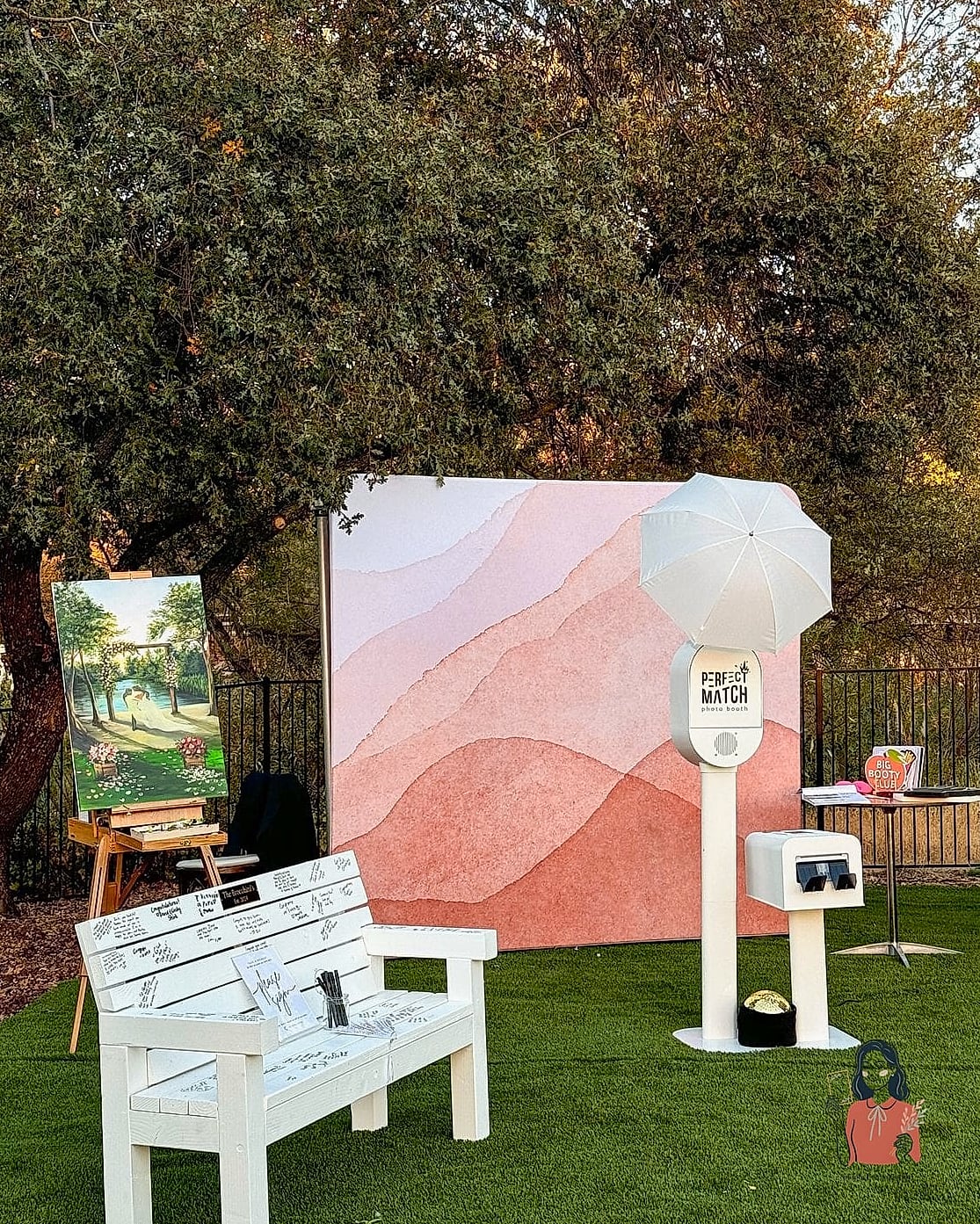 30 Clever Diy Photo Booth On a Budget 23 DIY Garden Photo Booth
