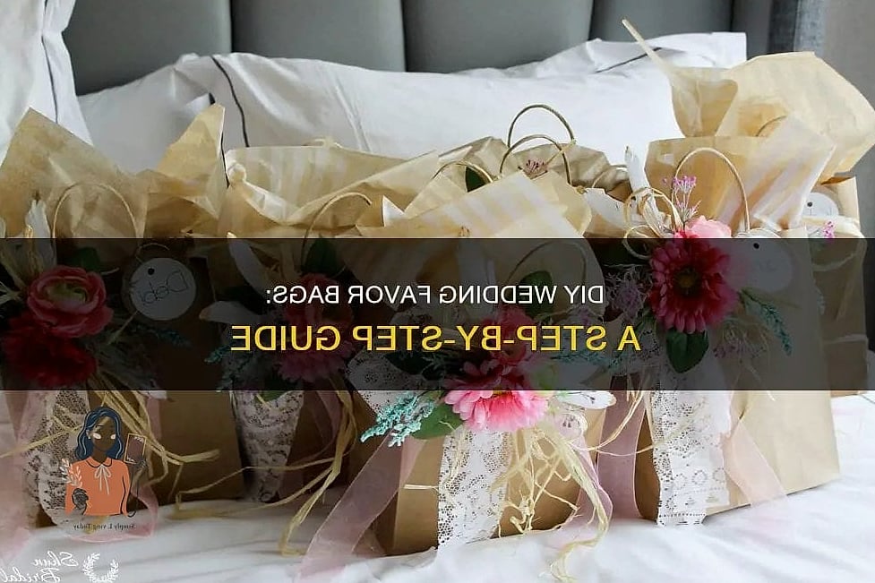 21 Clever Diy Favor Bags On a Budget 21 DIY Luxury Looking Favor Bags