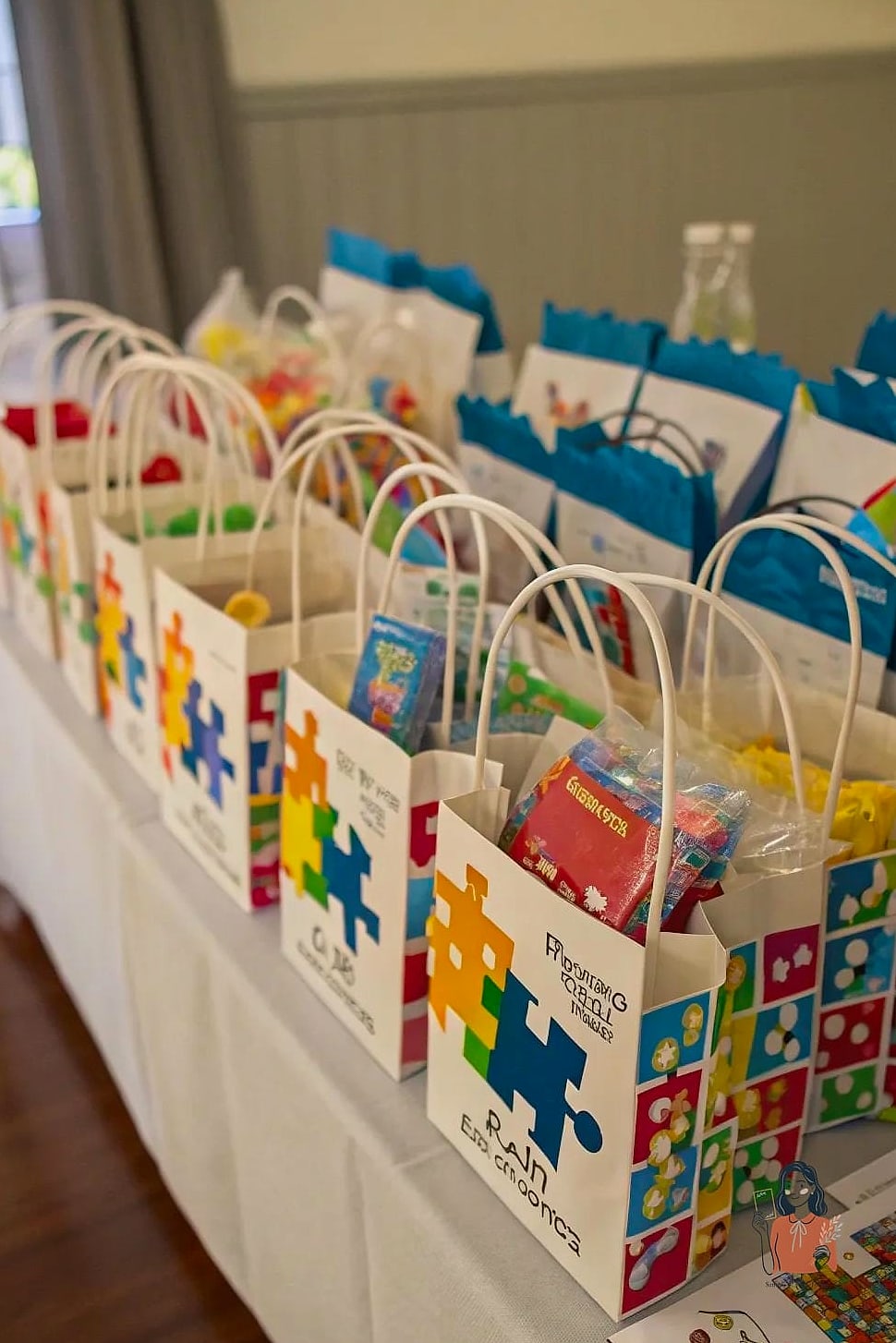 DIY Puzzle Bags