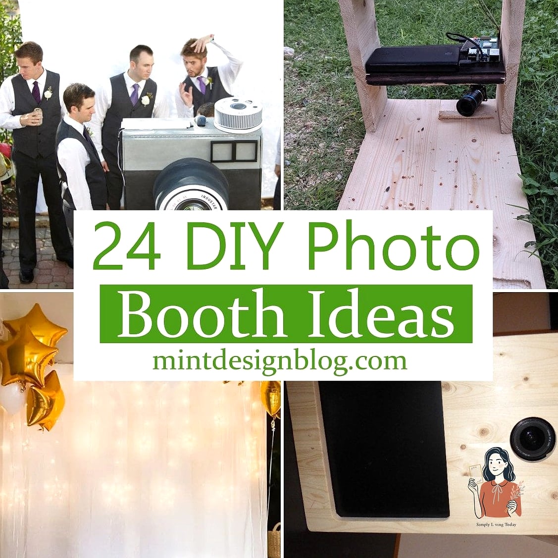 30 Clever Diy Photo Booth On a Budget 32 DIY Seasonal Photo Booth Rotation