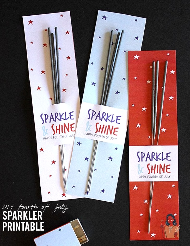 27 Stunning 4Th Of July Party Ideas to Make It Truly Memorable 24 DIY Sparkler Photo Shots