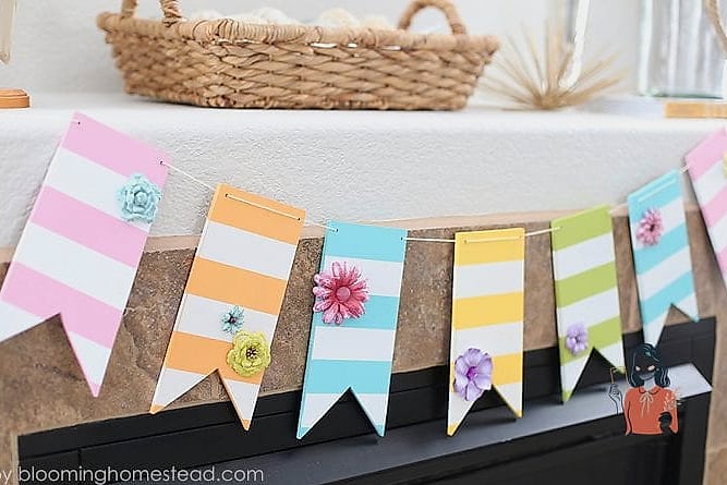 28 Incredible Spring Party Ideas Everyone Will Be Talking About 22 22. DIY Spring Banner Party