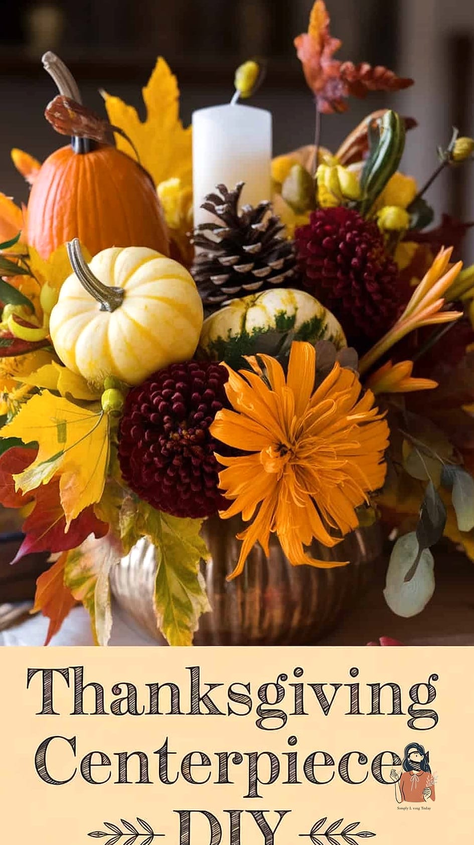 DIY Thanksgiving Centerpiece Party