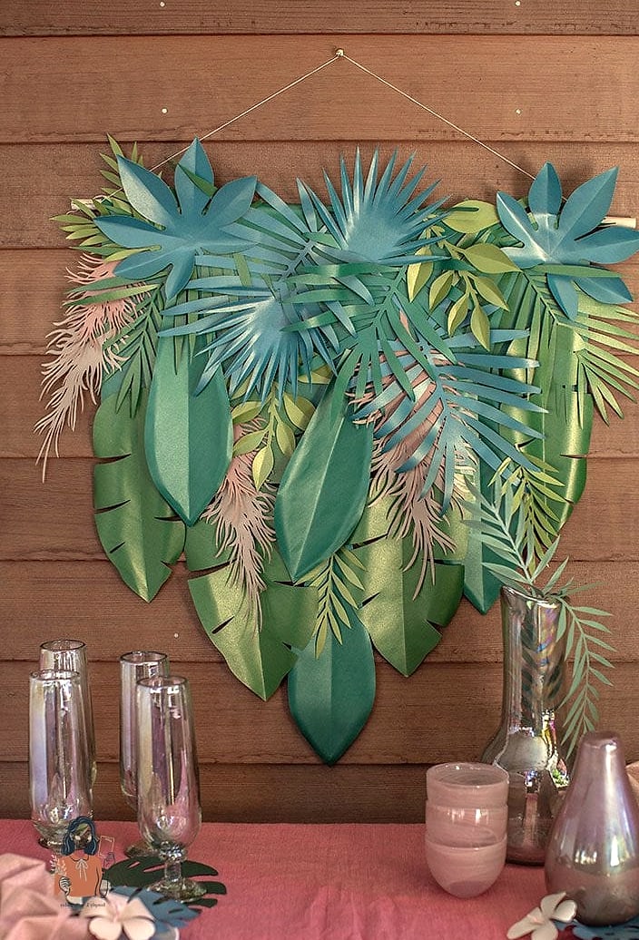 30 Incredible Tropical Party Ideas Everyone Will Be Talking About 24 DIY Tropical Banner Decorations