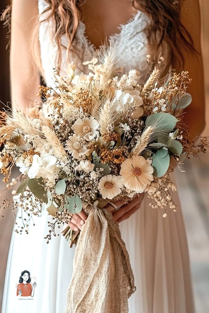 10. Dried Flower Arrangements