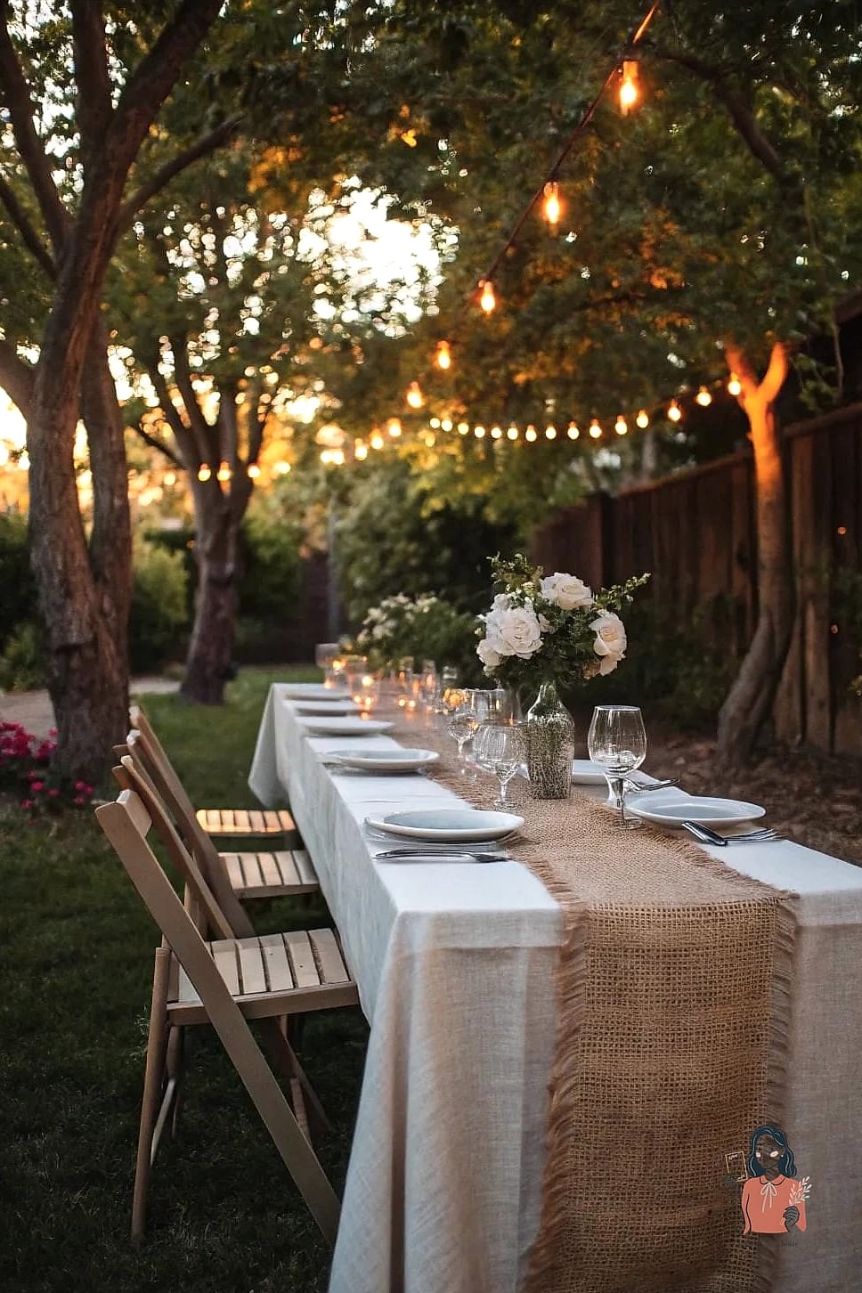 25 Amazing Backyard Dinner Party Ideas That Are Absolutely Perfect 7 Elegant Black-and-White Dinner