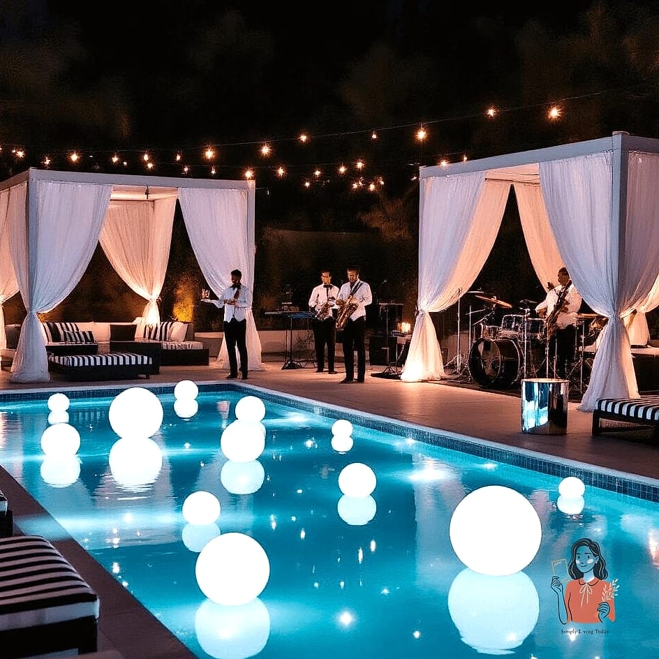 25 Incredible Pool Party Ideas Worth Stealing Right Now 23 Elegant Poolside Dinner Party