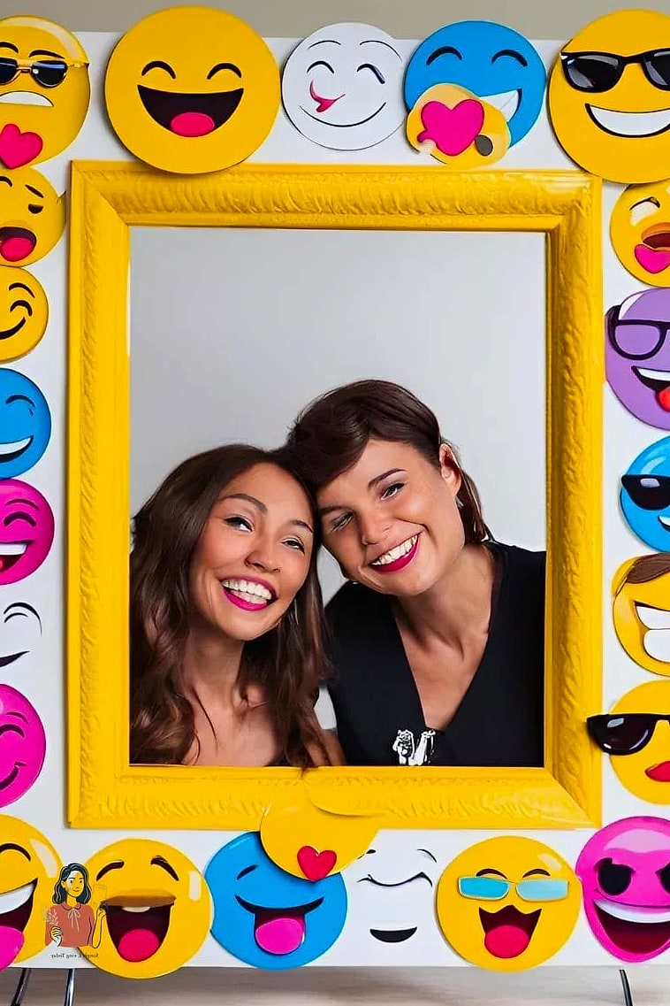 30 Clever Diy Photo Booth On a Budget 15 Emoji Photo Booth