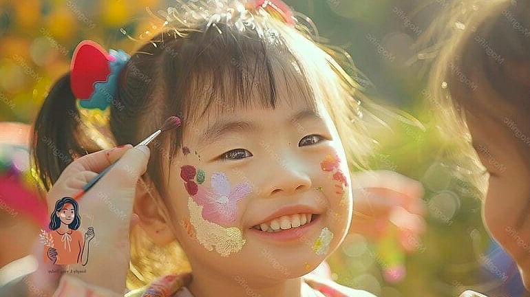 25 Outdoor Birthday Party Ideas for Kids That Are Totally Epic 8 Face Painting Station