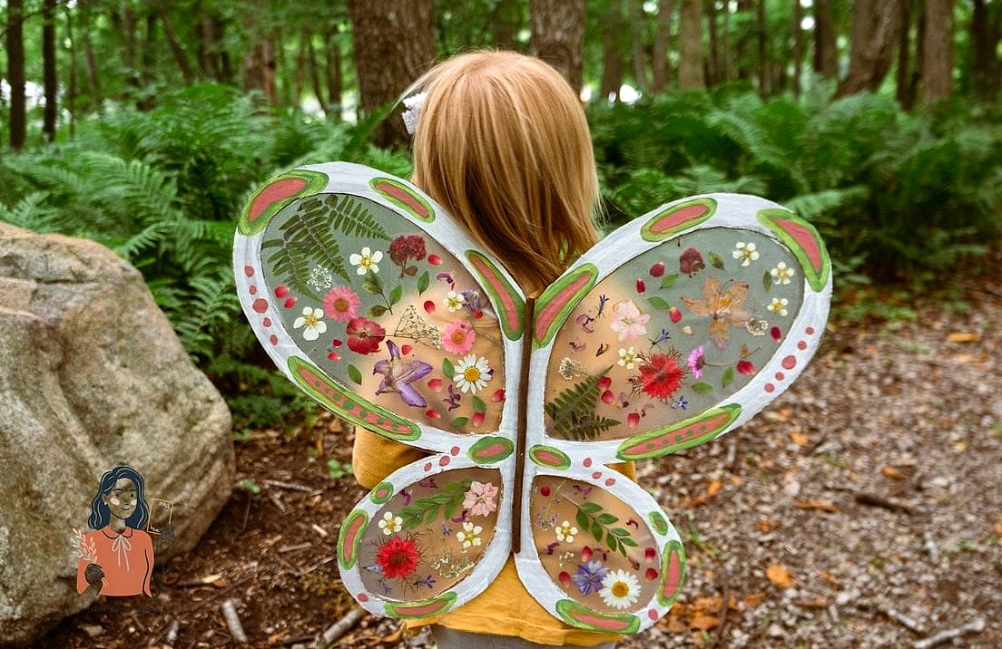 26 Creative Fairy Birthday Party Ideas to Make It Truly Memorable 3 Fairy Wing Decorating Station